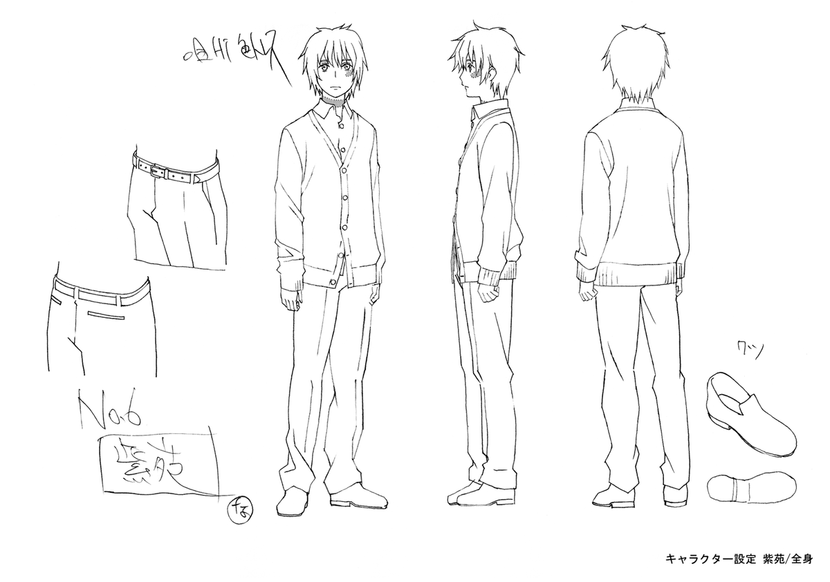 Settei Dreams on X: Golden Time (86 sheets) is now available  ( #GoldenTime #anime #animation #settei  #modelsheets  / X