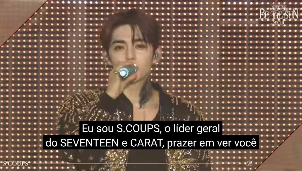 Sério, eu não posso ser a única pessoa que ama quando o Cheol se apresenta como líder geral do Seventeen eeee Carats! Kkkkkkk 
O Coups sabe, certeza que ele sabe! Kkkkk