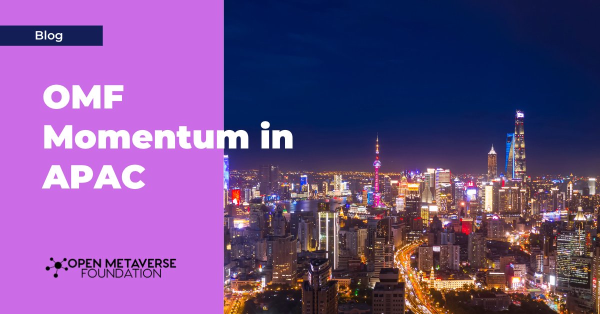 TheOpenMV's tweet image. From the Mayor of Shanghai to attendees of the Global #AI Developer Conference, the Open #Metaverse Foundation is attracting the attention of government officials, industry leaders, and developers in Asia Pacific.
hubs.la/Q01QrpL00