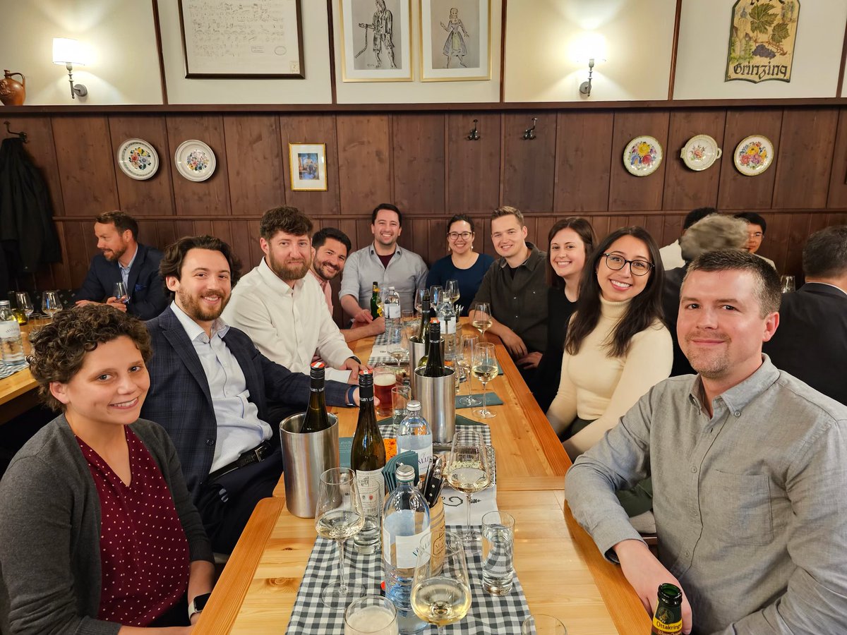 Penn Medical Physics Residency (@pennmedphys) on Twitter photo Penn physicists and residents also had a great time at the <a href="/TheraPanacea/">TheraPanacea</a> sponsored dinner during #ESTRO2023. The team looked forward to sharing its experiences as one of the first to adopt a system-wide clinical implementation of their AI-driven auto-segmentation #medphys #radonc Penn physicists and residents also had a great time at the <a href="/TheraPanacea/">TheraPanacea</a> sponsored dinner during #ESTRO2023. The team looked forward to sharing its experiences as one of the first to adopt a system-wide clinical implementation of their AI-driven auto-segmentation #medphys #radonc