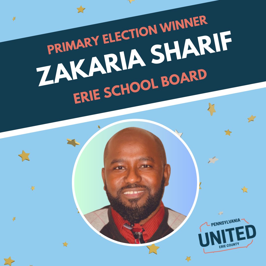🗳️ ELECTION RESULTS ARE IN! 🗳️ Dr. Tyler Titus, Angie Amatangelo, and Zakaria Sharif won their elections on Tuesday! Ending childhood poverty in Erie is resonating with the citizens of Erie, and our fight is far from over. Thank you to everyone who supported our candidates.