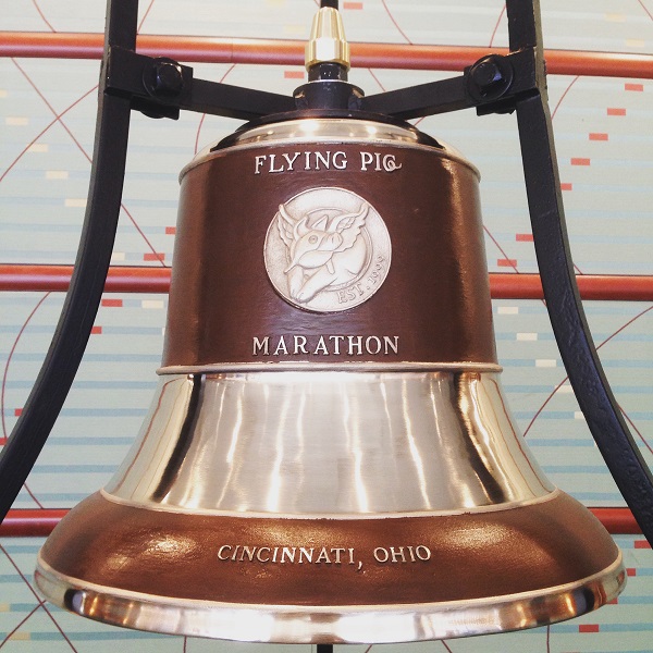 The 25th anniversary of the @RunFlyingPig featured for the 5th year a PR bell cast by @TheVerdinCo. We hope it is rung at the race for years to come. Congratulations to the Fly Pig Marathon & all participants! #Marathon #Half Marathon #10K #5K #relay verdin.com/bells/