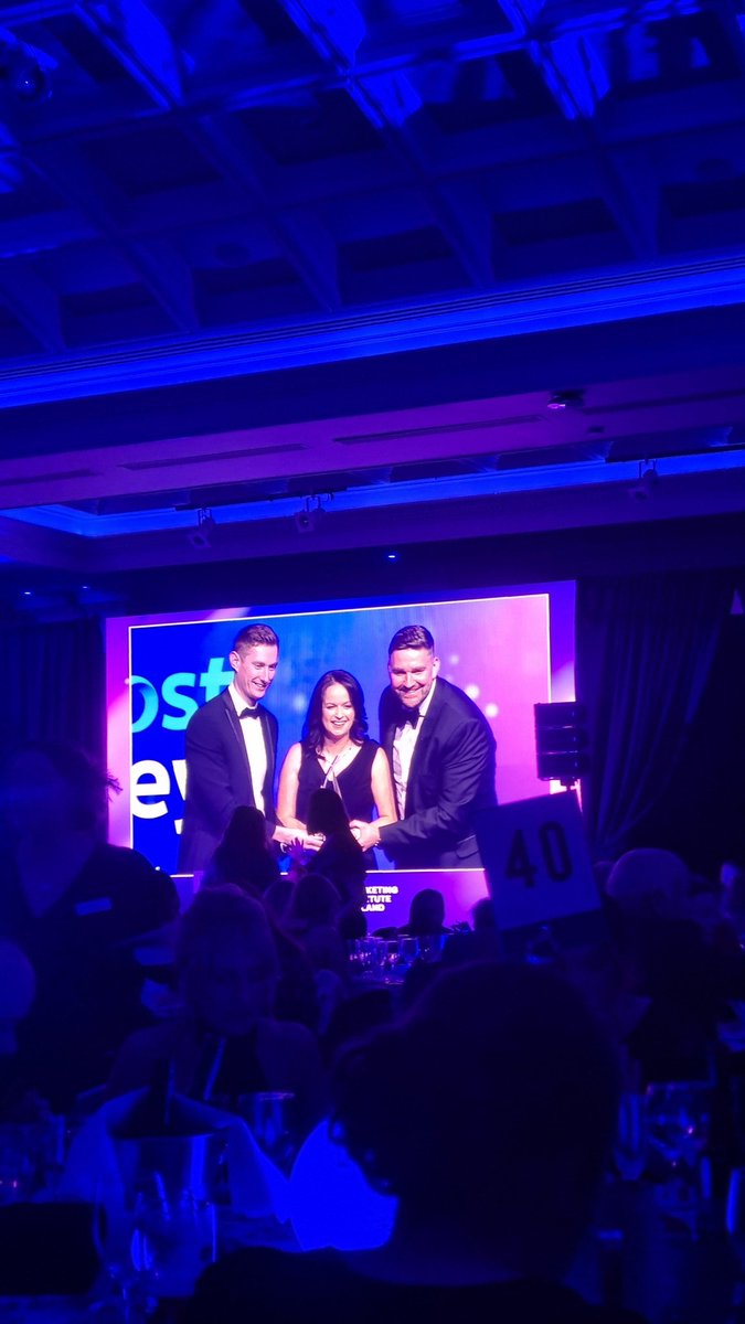 WeAreStarcom's tweet photo. Congratulations to the wonderful team in An Post Money @Postvox for the best Online Marketing Award. πππ #MIIAIM #ClientPride https://t.co/4foByOO7XD