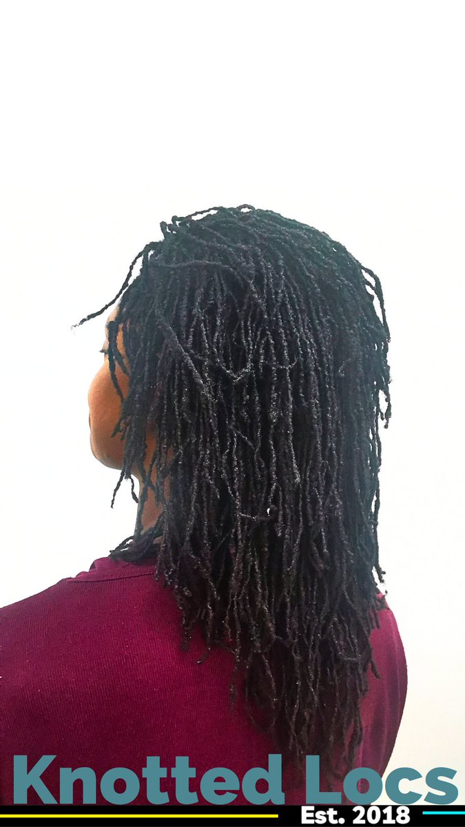 She Started of as #Sisterlocks. Today 5yrs on her #KnottedLocs By #MelissaBlake is thriving!