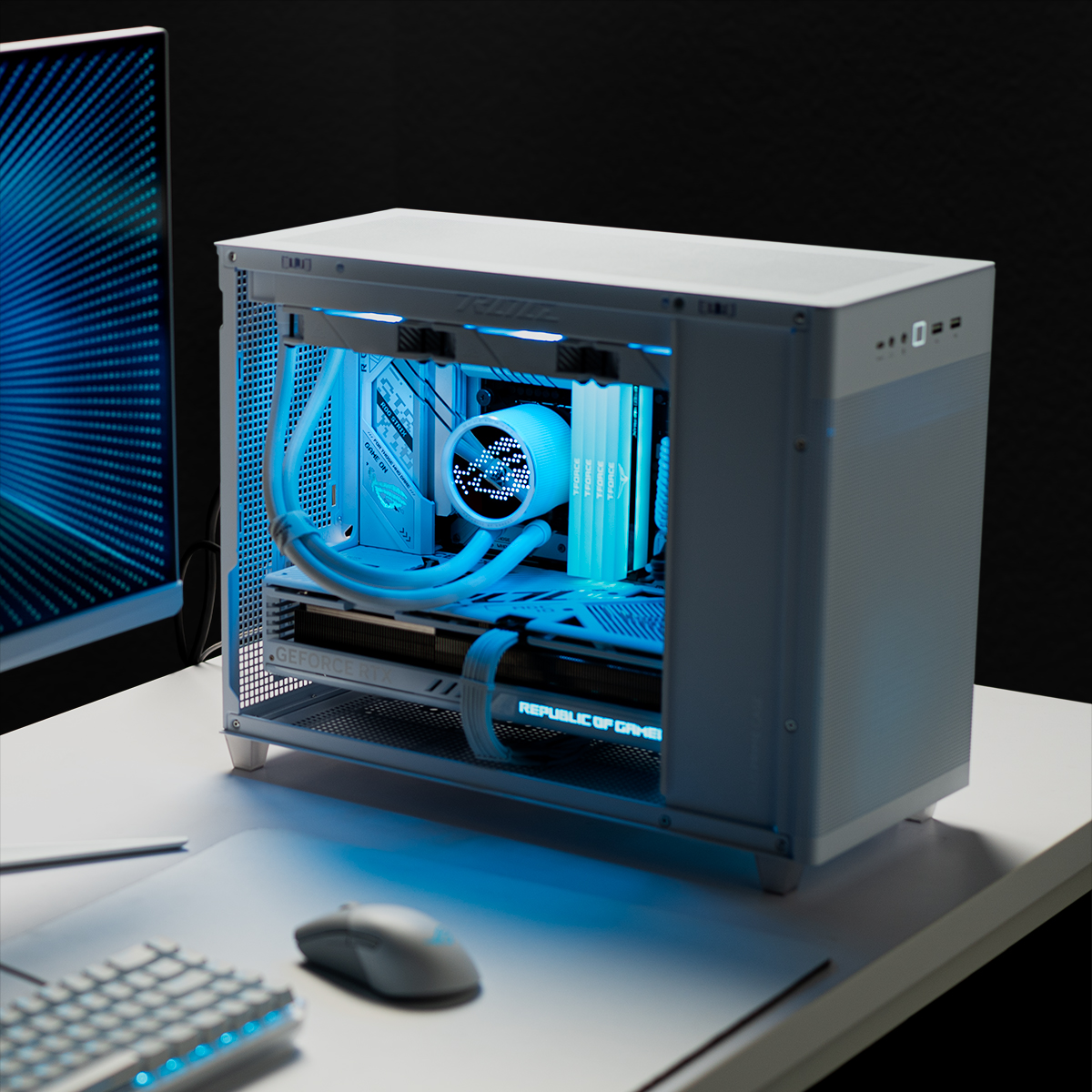 ASUS North America on X: Raise your hand if you like minimal builds ✋ The ASUS  Prime AP201 is perfect for that clean look: ☑️ Ready for High-performance  GPUs ☑️ Tool Free