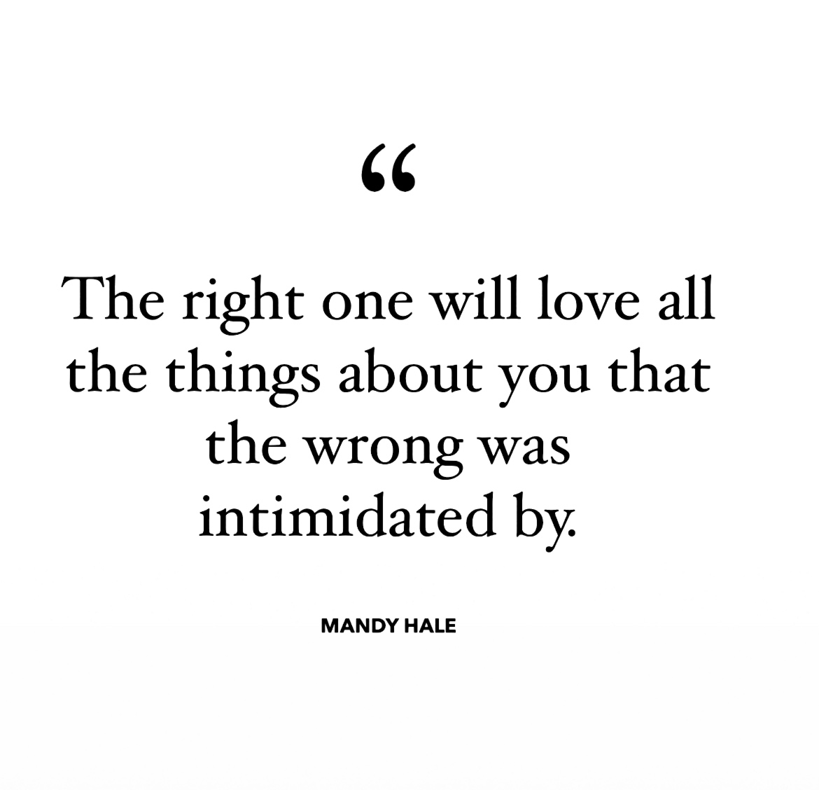 Mandy Hale tweet media