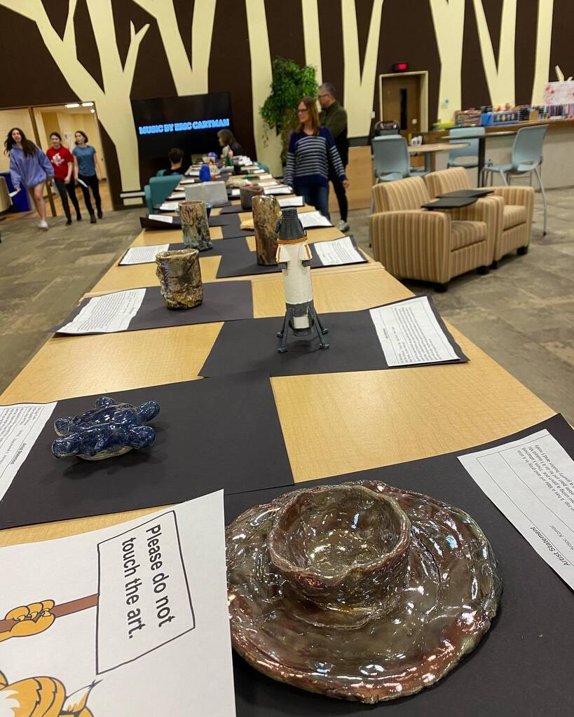 The LBMS Art Show is underway! #LBMS #LFHS.ArtDept #artesucation instagr.am/p/CsZ3jZkufwu/