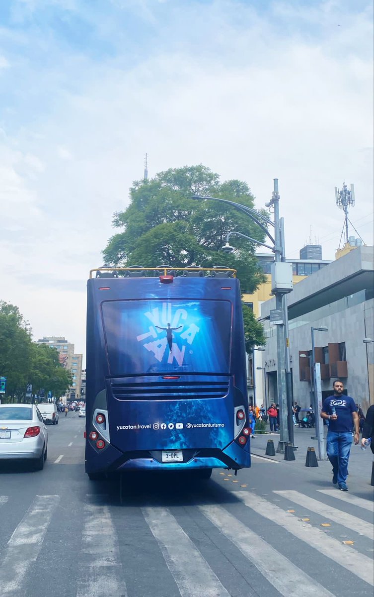 Así se ve <a href="/YucatanTurismo/">Yucatan Turismo</a> en el @Turibuscdmx durante <a href="/YucatanExpone/">Yucatán Expone</a> 🦩