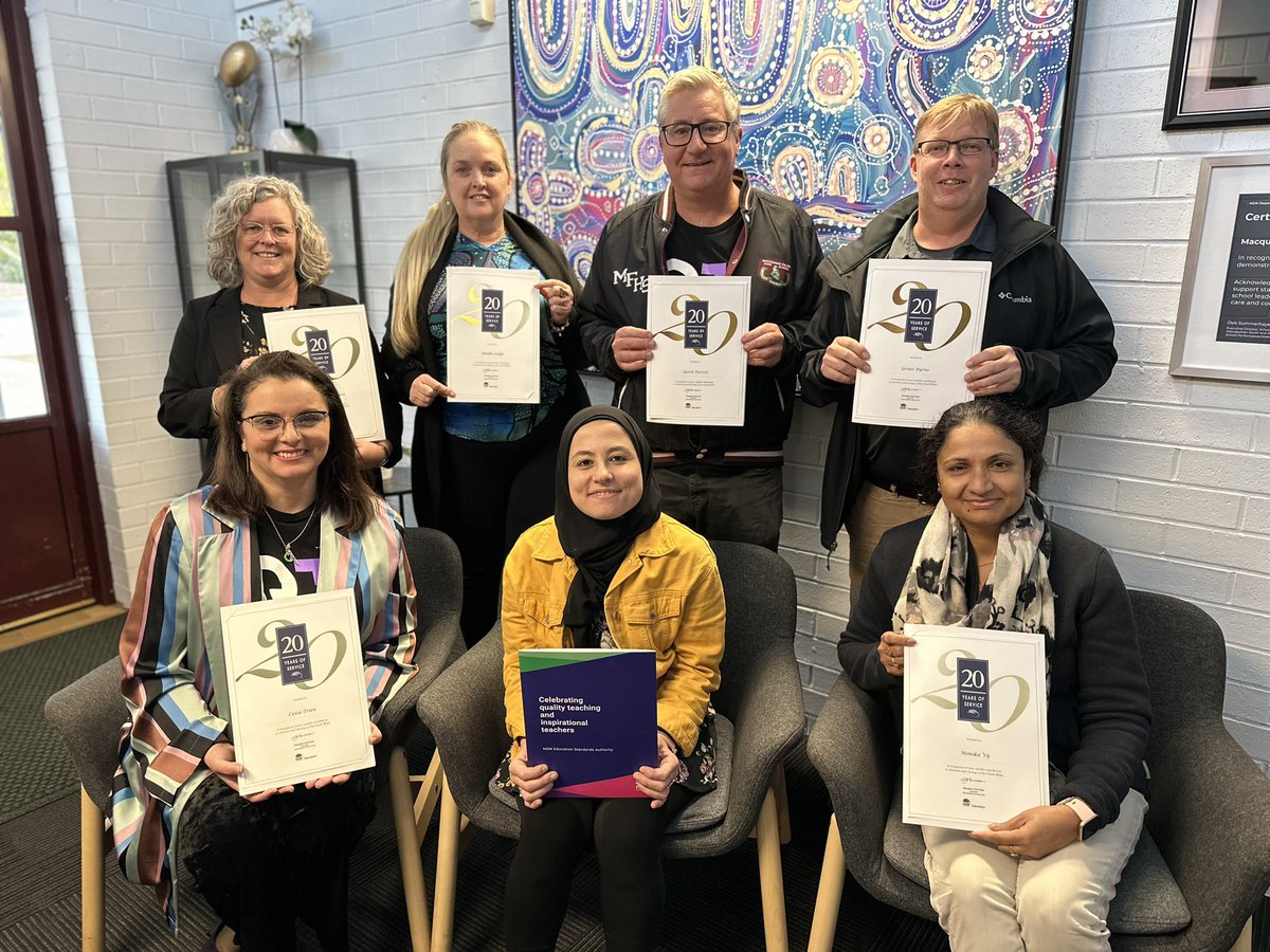 Macquarie Fields High School (@fields_high) on Twitter photo We grow great teachers at Macfields High! Here’s a newly accredited teacher surrounded with support of experienced colleagues with 120 years service between them! <a href="/_iEndo/">Karen Endicott</a> <a href="/OBrienKaryn/">Karyn O'Brien</a> <a href="/justinperrett25/">Justin Perrett</a> <a href="/LuisaTrieu/">Luisa Trieu</a> <a href="/imeldajudge/">imelda judge</a> @DebSummerhayes <a href="/k_rigas/">Kay Rigas</a> <a href="/dizdarm/">Murat Dizdar</a> <a href="/LilaMularczyk/">💧Lila Mularczyk OAM JP FACE FACEL💗🌈</a> We grow great teachers at Macfields High! Here’s a newly accredited teacher surrounded with support of experienced colleagues with 120 years service between them! <a href="/_iEndo/">Karen Endicott</a> <a href="/OBrienKaryn/">Karyn O'Brien</a> <a href="/justinperrett25/">Justin Perrett</a> <a href="/LuisaTrieu/">Luisa Trieu</a> <a href="/imeldajudge/">imelda judge</a> @DebSummerhayes <a href="/k_rigas/">Kay Rigas</a> <a href="/dizdarm/">Murat Dizdar</a> <a href="/LilaMularczyk/">💧Lila Mularczyk OAM JP FACE FACEL💗🌈</a>