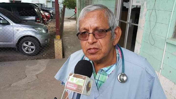 TVMASSB1's tweet photo. #Lamentable falleció en San Pedro Sula el reconocido medico Julio  Cesar Moreira Araica. 
Un cancer acabo con su vida, un Nicaragüense que adoptó a Honduras y Santa Barbara como su casa. https://t.co/15xsD47h01