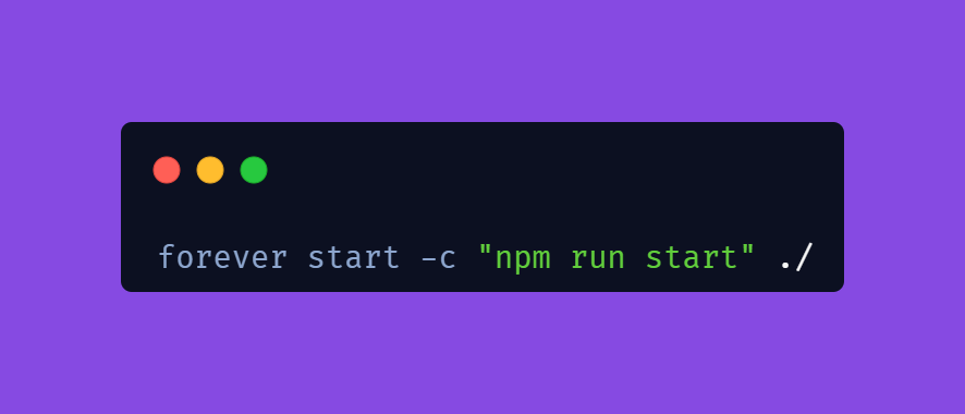 Forever has always been a reliable tool for me.
Here's how to deploy your nextjs app on a linux server with Forever.👌
#buildinpublic