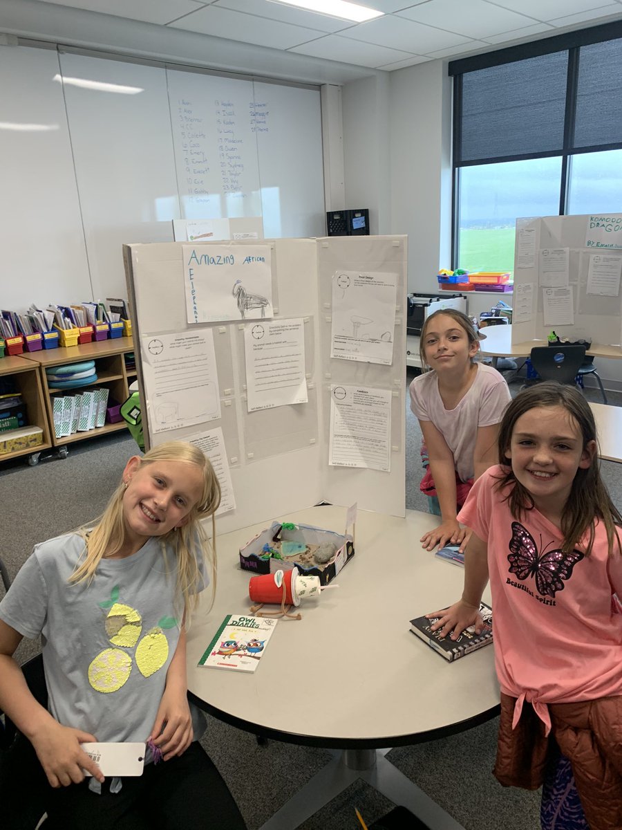 Lots of amazing student projects! #StVrainStorm