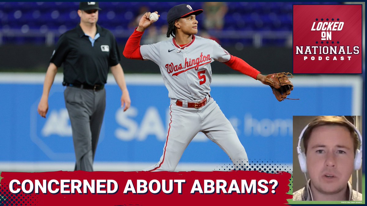 5.18.23 Locked On Nats is LIVE!

⚾️Joined by @DannyNokes 
⚾️What has been Danny's biggest surprise of 2023? 
⚾️Any concerns with CJ Abrams?
⚾️Should the Nationals consider an impact bat over RHP Paul Skenes?

#NATITUDE 
linktr.ee/LockedOnNation…