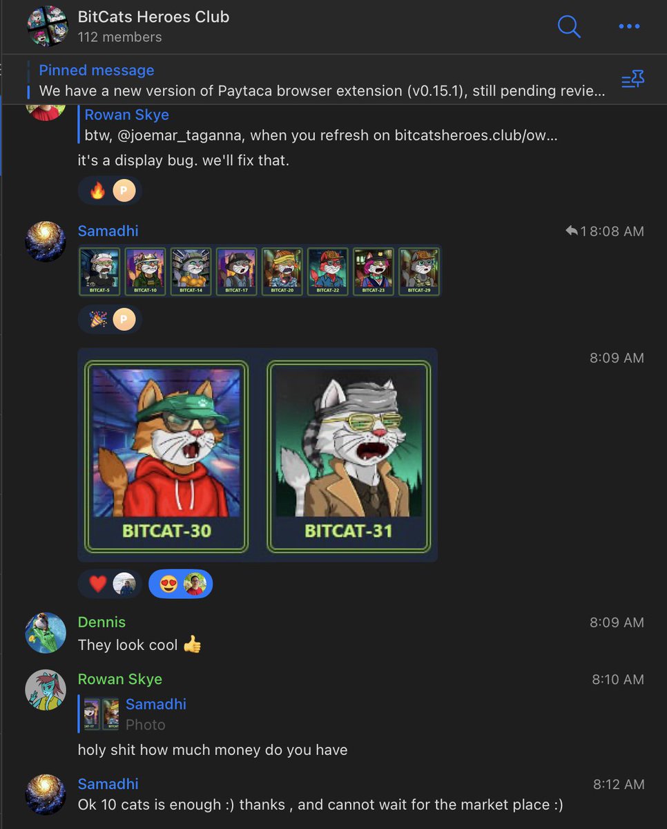 That’s it! BitCats NFT minting has started. As of this tweet, 75 out of the 10K cats have been minted. Don’t miss your chance to be part of the first NFT collection in $BCH #CashTokens. Mint now at bitcatsheroes.club