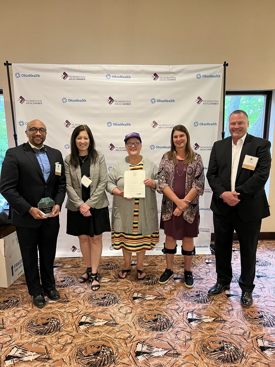dr_mjacksonplsd's tweet photo. It is such an honor to win the Pickerington Area Chamber of Commerce Diversity Champion Award! So grateful for the journey PLSD Diversity is on! @PLSD @PlsdSupt @AlesiaGillison @lkellyplsd https://t.co/ZuAoqabV6D