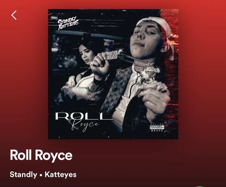 🚨| Roll Royce ya disponible en las
plataformas de spotify y youtube, corran a reproducir mucho 🤍 #standlyxkatteyes #RollRoyce

open.spotify.com/album/3rfMFHlL…