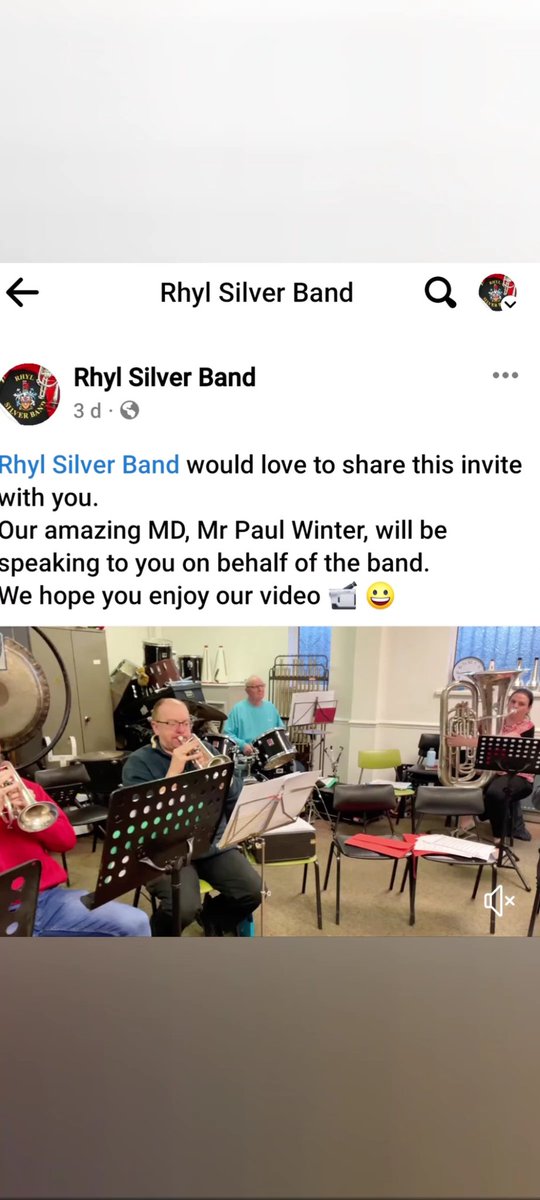 Rhyl Silver Band tweet media