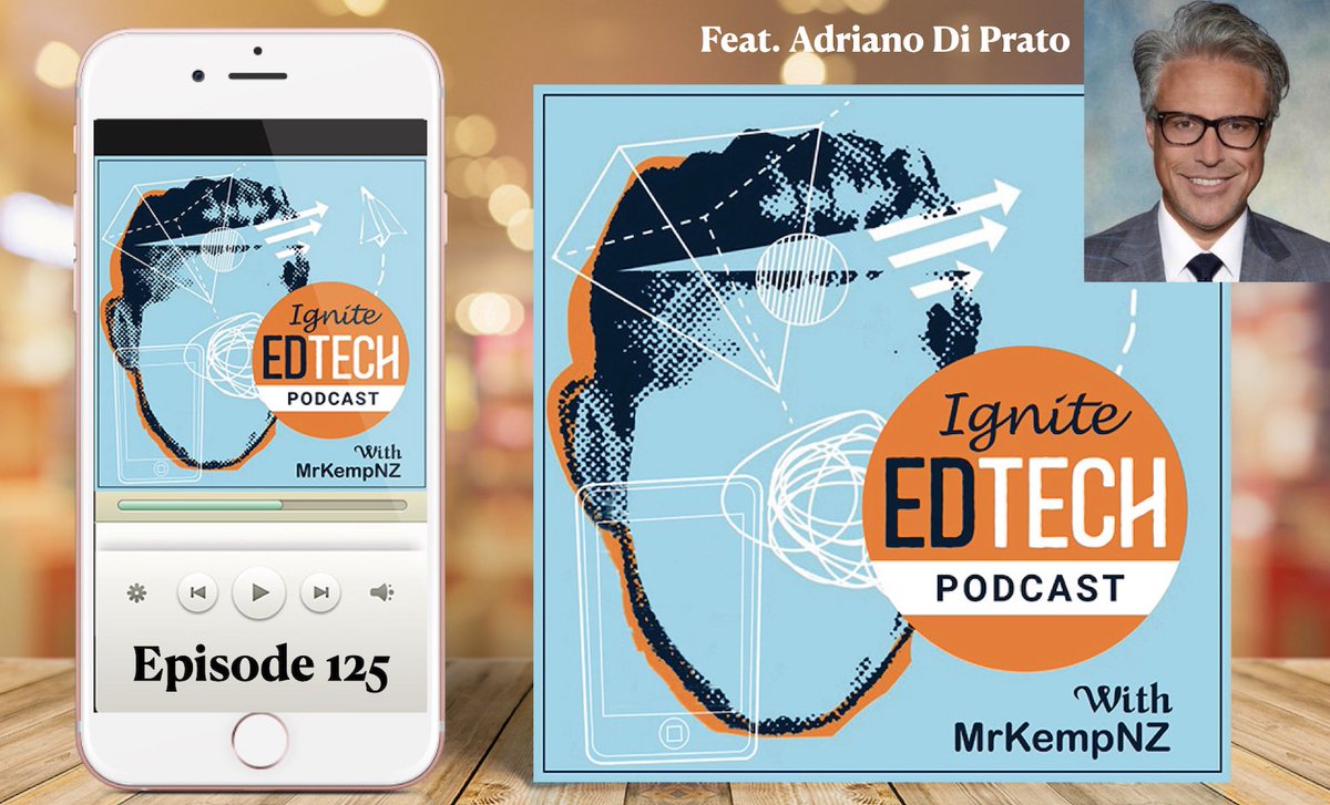 edtech_podcast's tweet image. This week&apos;s episode of the @IgniteEdTech podcast is now live, feat. @AdrianoDiPrato, @GameChangersPC, @padlet, @Classroomscreen, @LCIMelbourne &amp;amp; so much more.

Jump on, listen, subscribe &amp;amp; follow on your podcast channel of choice (or here linktr.ee/mrkempnz) #edtech #edchat