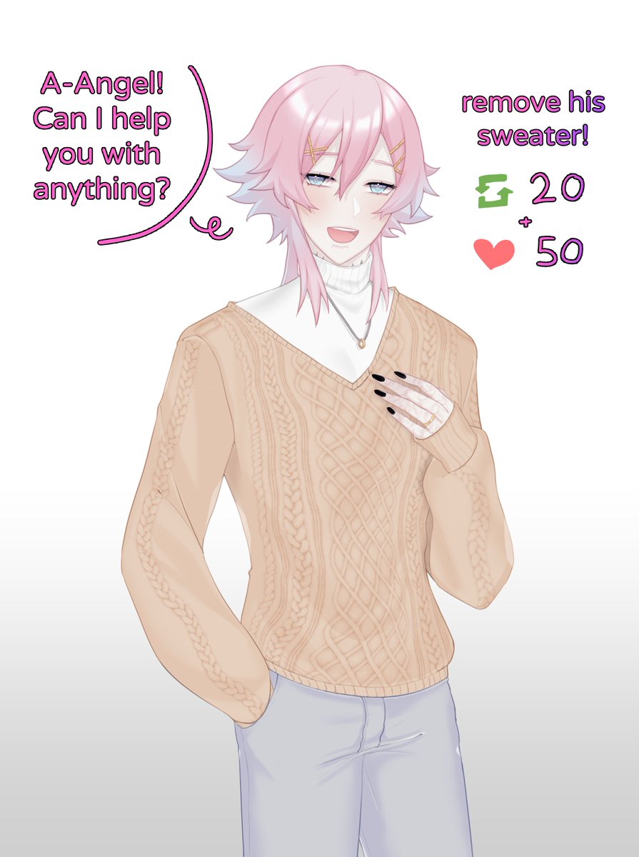 14DaysWithYou's tweet image. REN STRIP GAME 💖 PART 1!!
(I totally didn't forget about doing this.......)
#14dayswithyou | #14DWY