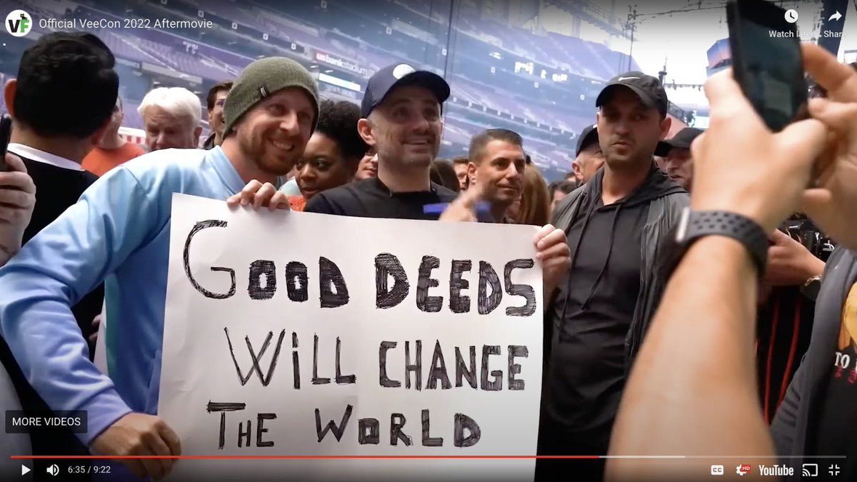 toysrevolution's tweet image. Persistency is the key .
@veecon 
Thanks Gary for the opportunity to connect , looking forward 🫶🏻
Veecon22 vs Veecon23 
@garyvee 
@A41_NFT