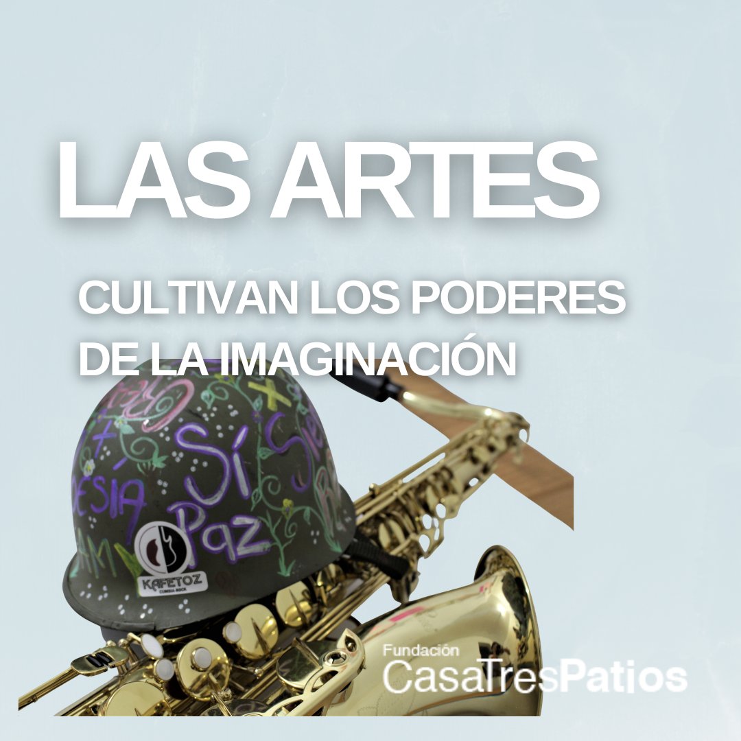 CasaTresPatios's tweet photo. Las artes despliegan las capacidades de juicio y de sensibilidad que pueden desafiar la sabiduría y los valores convencionales. Puede conectar y comprometer los sentimientos, las emociones y los afectos, lo cual es fundamental para el desarrollo de los seres humanos. 
👇🧵 https://t.co/b7jwlTmf0y