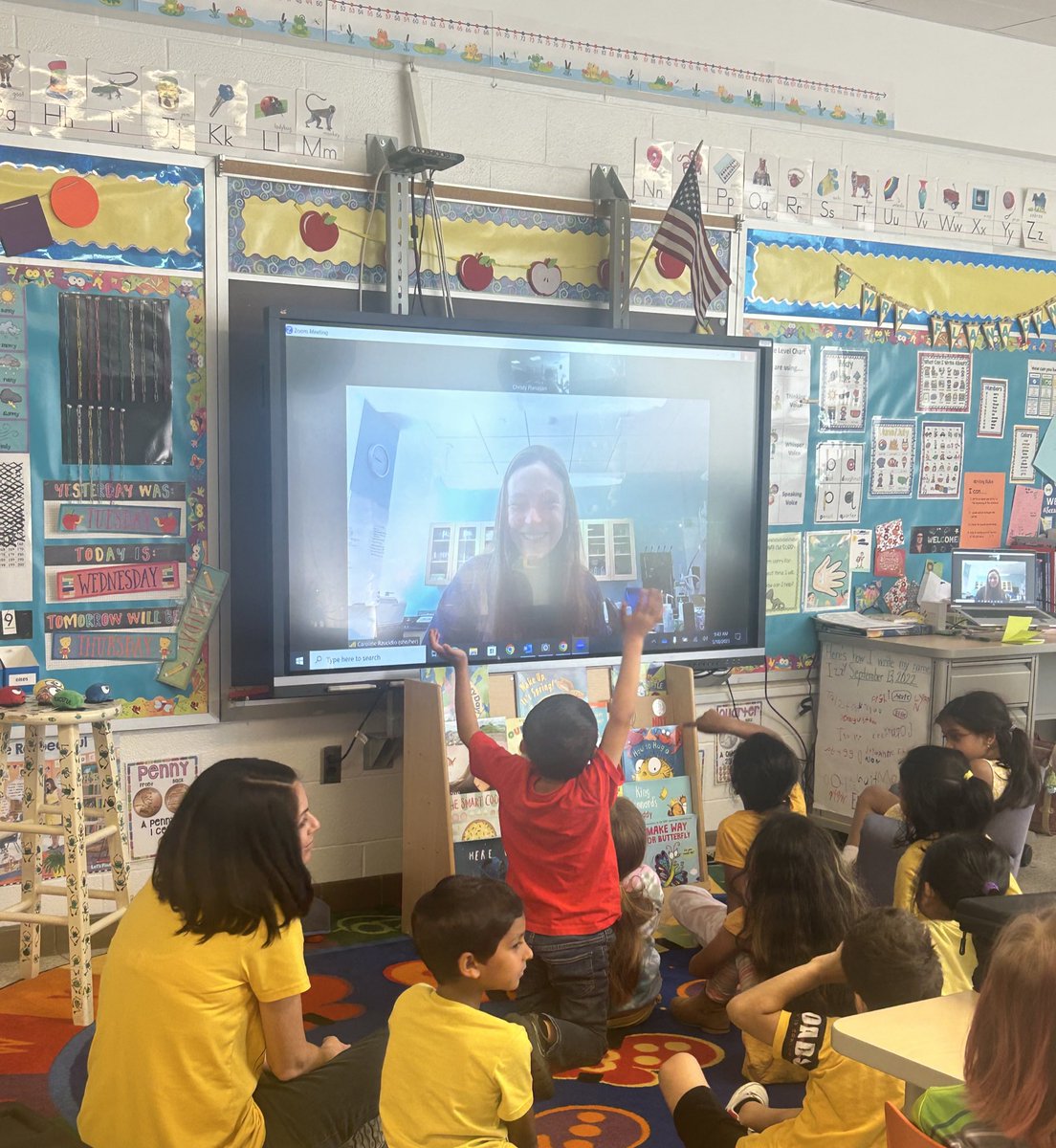 Maureen Fanelli (@maureenfanelli) on Twitter photo Got to join <a href="/FlanaganinK/">Christy Flanagan, NBCT</a>’s class to Skype with a Scientist and learn all about her career as a marine biologist! What an experience for these students (and us adults)! Got to join <a href="/FlanaganinK/">Christy Flanagan, NBCT</a>’s class to Skype with a Scientist and learn all about her career as a marine biologist! What an experience for these students (and us adults)!