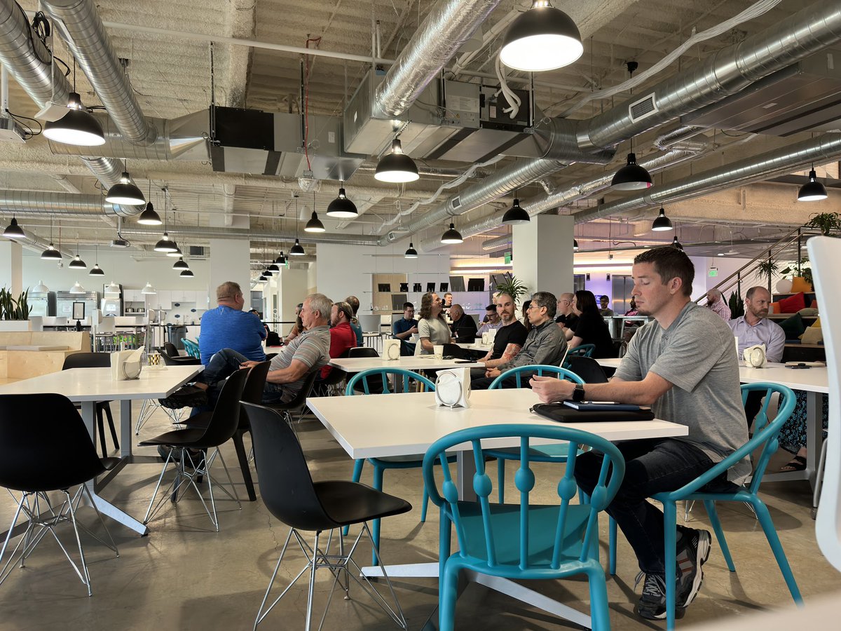 UtahJava's tweet image. Thank you Ian for doing a @kotlin presentation tonight! Love seeing more people coming out