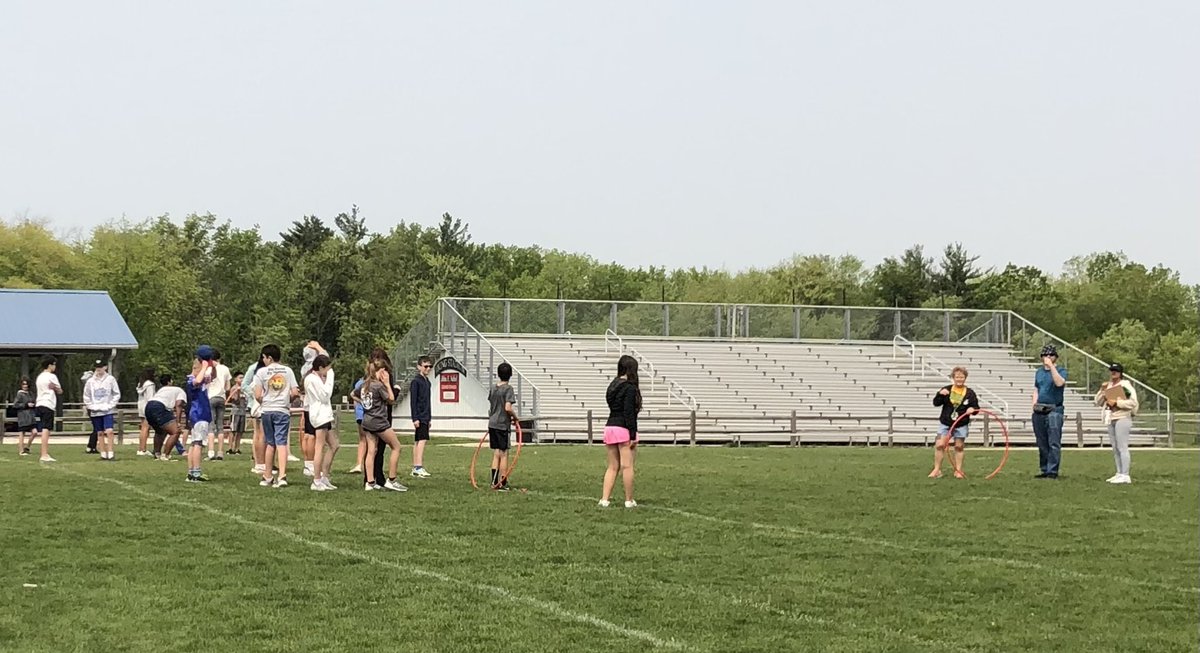 mrs_tack's tweet photo. Our 6th graders had a blast (and beautiful weather ☀️) for their Field Day at Osmond Park! https://t.co/oVxT30HQ1L