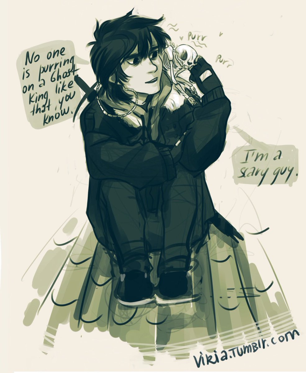 ️️ 
️️ ️ ️️ 
️️what followed meeting his little skeleton cat friend 
️️ ️ ️️ 
️️ ️ ️️ 
️️