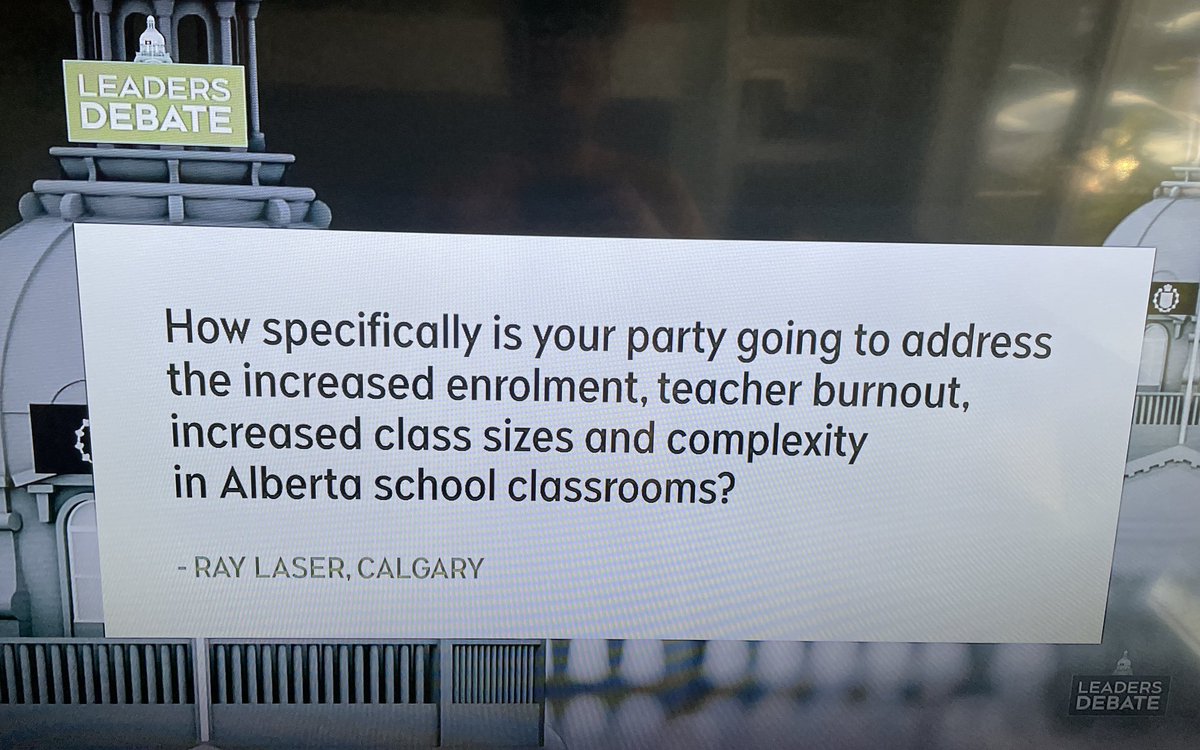 Yasssss this is why I tuned in. Rachel is saying what I want to hear. More teachers! #abdebate
