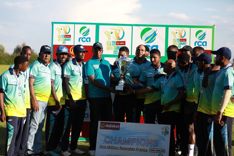 MFidele's tweet photo. @GCricketStadium @RwandaCricket @CharlesHaba @stevoem @Rwanda_Sports @AuroreMimosa @zniyonkuru @NgarambeRwego @RwandaOlympic @landry_rurangwa @Dafabet 👉🏏 Dafabet RCA T20 Men’s Tournament 2023
#FinalRanking
1⃣ Challengers CC 🥇🏆
2⃣ Telugu Royals CC🥈
3⃣ IPRC Kigali CC 🥉
4⃣ Right Guards CC
5⃣ Zonic Tigers CC
6⃣ Kigali CC
#RCAdafabetT20 #MenT20 https://t.co/i9jPDIioYj