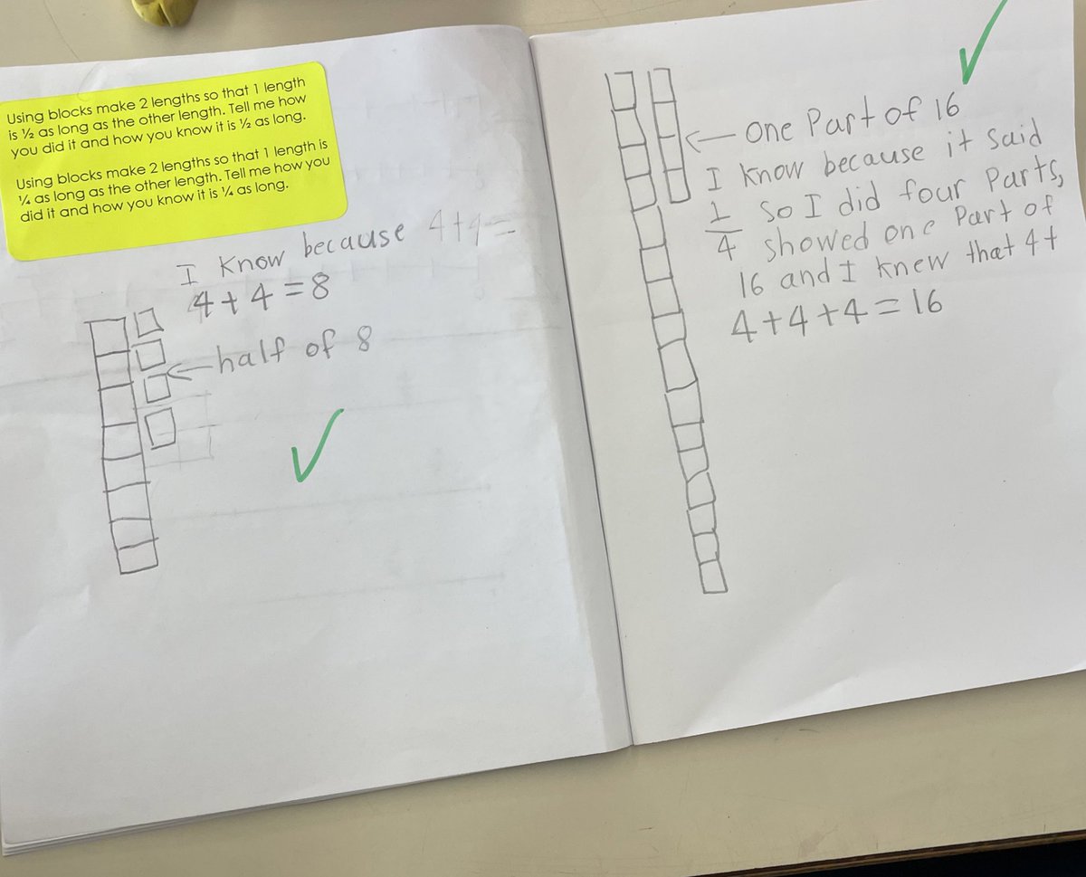 MsAHassel's tweet photo. Today we learnt applied our understanding of fraction to length! Students used various manipulatives to help them! https://t.co/jiGbrNbs1a