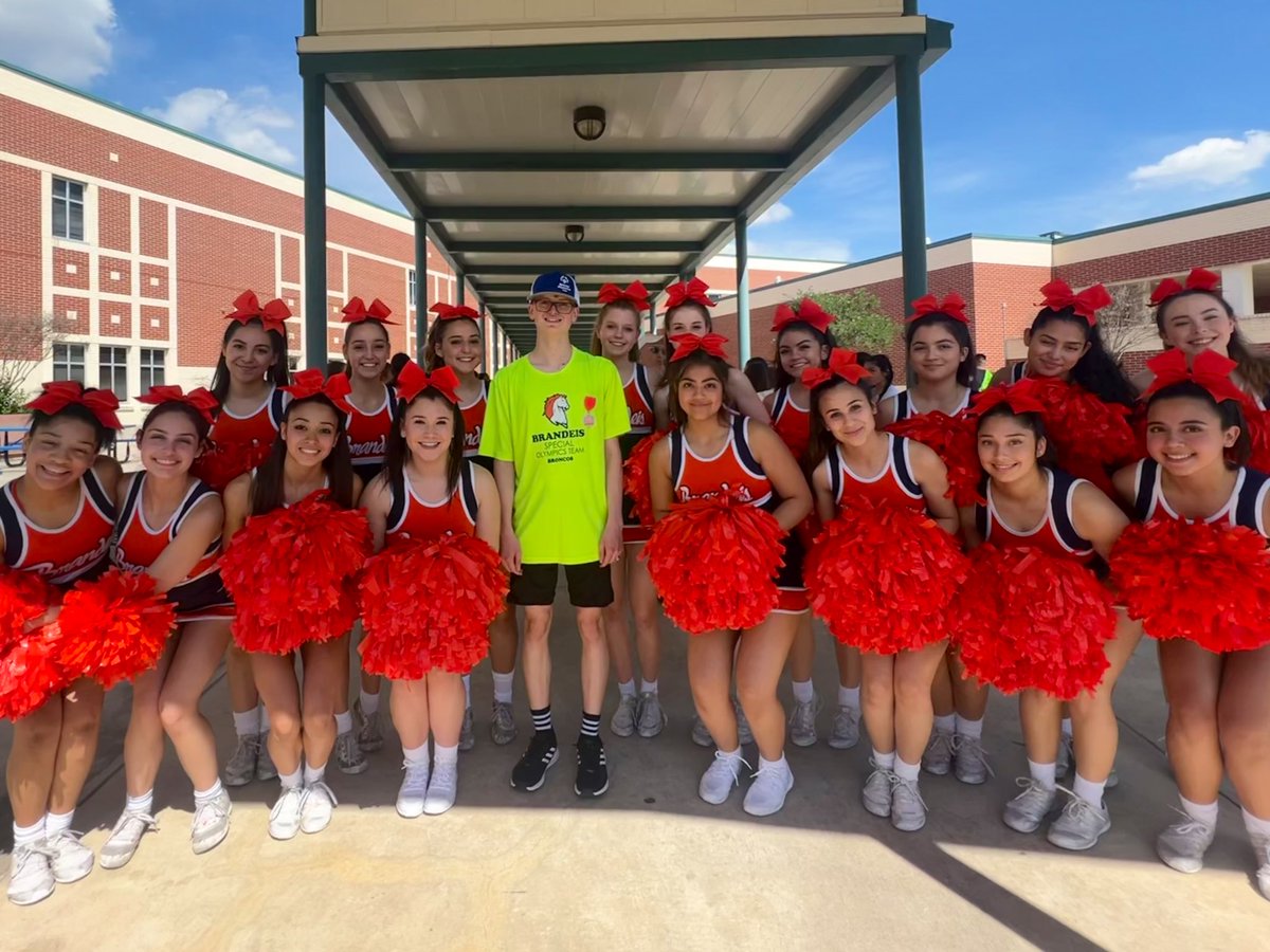 We are SO proud of our Special Olympian Track and Field athlete and Bronco Cheer brother heading to STATE!! Go Matthew!!👏