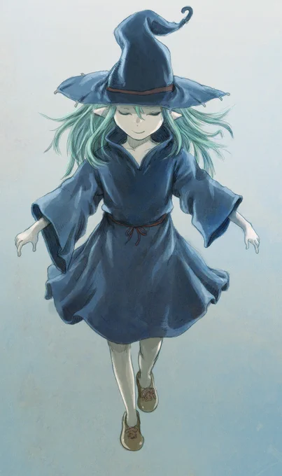 傘の妖精 という動画のキャラクターを描きました。  より 傘の置き忘れ防止グッズのキャラクターです。グッズの情報はもうすぐ公開になります。  