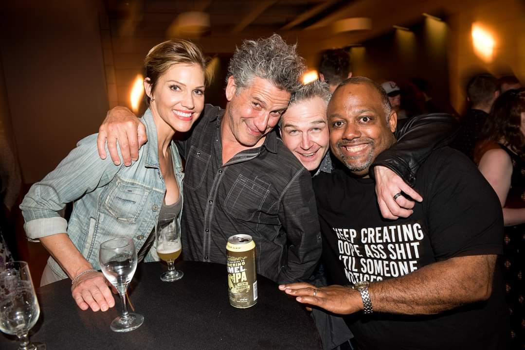 One of my all-time favorite nights at @northernfancon hanging with @trutriciahelfer @bobblumer and @marcbernardin 🤘

#fromthevault #northernfancon #tbt #legends