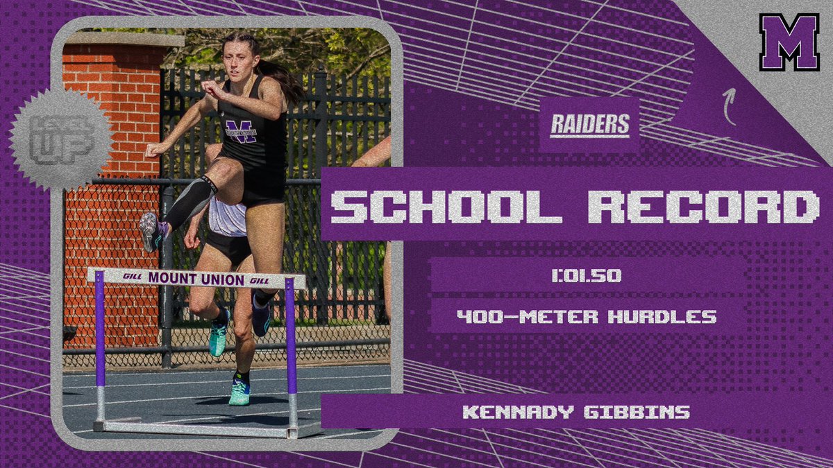 🚨SCHOOL RECORD🚨
Kennady Gibbins grabs a spot into the national meet and breaks the school record in the 400-meter hurdles running 1:01.50! #GoMountGo