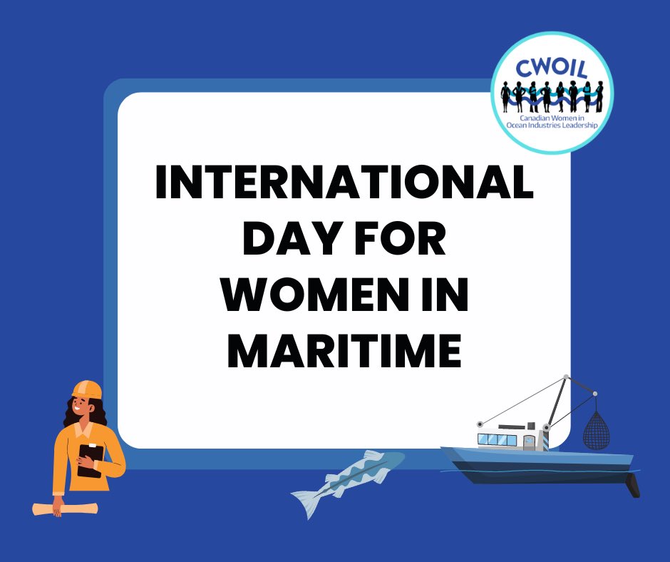 On international women in maritime day, we would like to give a big shout out to all who attended the CWOIL inaugural conference last week
Can't wait to build our national network &amp; work together to increase the number of women and underrepresented people in this exciting sector.