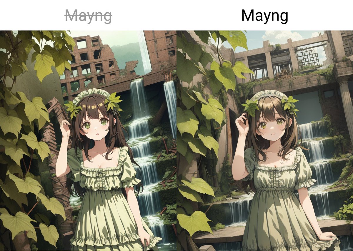 Mayng
embedding（ネガティブプロンプトに入れるEasyNegative的なの）を公開しました。 
サンプルモデルはhakoMayAですが若干質感向上と作画が安定します。 
Mayng.safetensors / Mayng.yaml 
の2つをDLして使用ください。
(MayngはSD2.1系のembeddingなので1系は使用不可)

huggingface.co/852wa/hakoMay/…