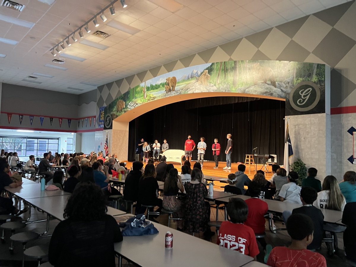 GREAT turnout at the 2nd Annual Goodson’s Got Talent Show!!! @goodsongms #WhatsGoodAtGoodson #CFISDforALL