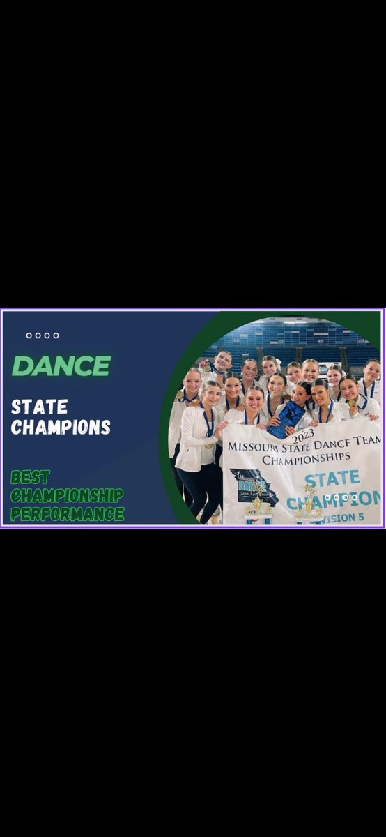 TrishaGrantham5's tweet photo. Beyond proud of these young ladies. What a fun way to represent your classmates with the 1st ever Alpha Awards aka like the ESPYs! Way to go Timberland Dance Team๐๐ป๐๐๐ป #TLand #3Claps #WeAreWentzville @ag_stl @GranthamAddy @THSdancers @THScaptains https://t.co/QJUQACPCuU