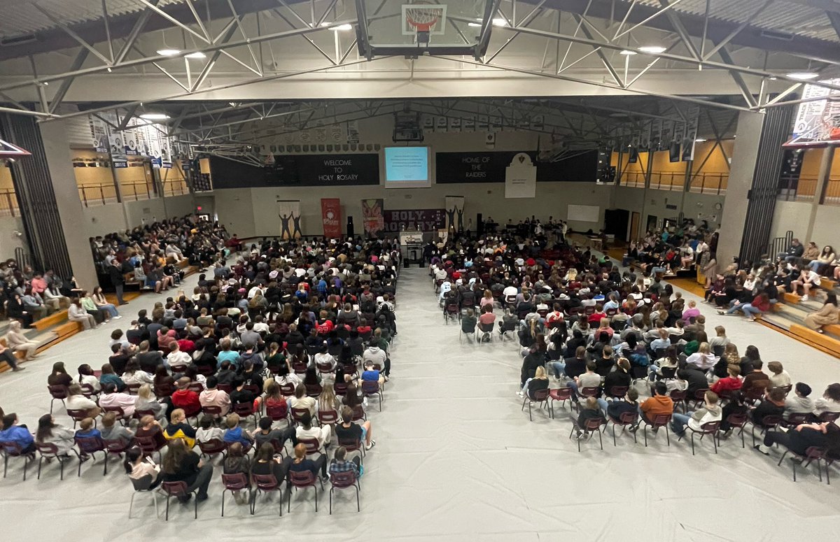 Thank you to everyone who helped put on our wonderful World Catholic Education Day Prayer Service🙏

As well a huge thank you to all the staff who have been organizing fun activities each day as we have been celebrating #worldcatholiceducationweek

#yll #thisisLCSD #HRHS