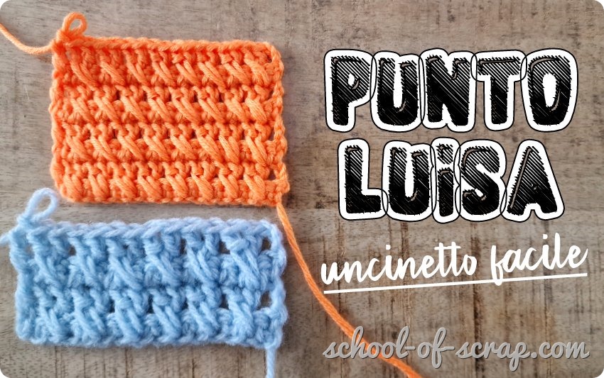 Punti facili all’uncinetto: punto Luisa, in rilievo e traforato #specialecopertine dlvr.it/SpGDv1