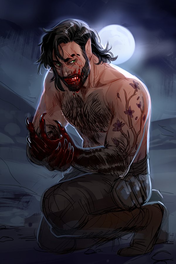 Most popular by sheer amount of art I get of him maybe. In any case, you WILL see the angsty boy.