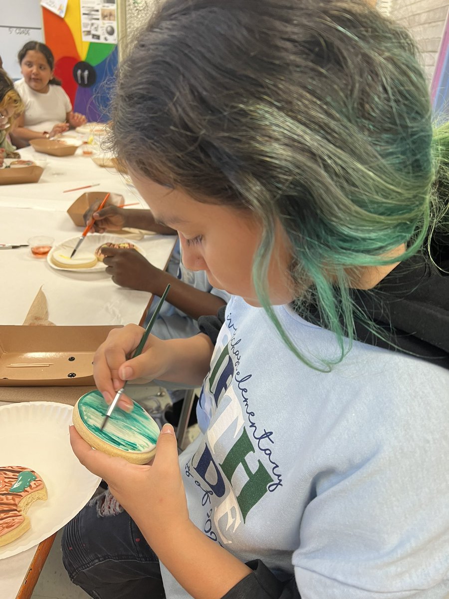 Creativity is contagious, Pass it on!  Art Club students celebrated a wonderful year of creativity. 🎨 A huge thank you to <a href="/RiverchaseStem/">Riverchase STEM</a> for the cookie decorating lesson… We had a BLAST! <a href="/TeamRiverchase/">Spark STEM Academy at Riverchase Elementary</a> <a href="/CFBISD/">Carrollton-Farmers Branch ISD</a>