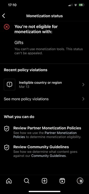 @instagram hey you guys demonetized me from &ldquo;gifts&rdquo; because of &ldquo;ineligible region or country&rdquo; but I live<a class="tags" target="_blank" title="On Twitter" href="/?out=eyJ0eXAiOiJKV1QiLCJhbGciOiJIUzUxMiJ9.eyJpYXQiOjE3MjE3Mzg4NTcsImlzcyI6InR3cG9ybnN0YXJzLmNvbSIsIm5iZiI6MTcyMTczODg1NywiZXhwIjoxNzUzMjc0ODU3LCJyZWRpcmVjdF91cmwiOiJodHRwczovL3R3aXR0ZXIuY29tL2luc3RhZ3JhbSJ9.pkUEgtzATX55dL8JEOZHUrUwkgIeEYBtyQbqU6xZH8qefNWMNfxgiz6xCMCR8vhP5cjfsZhS8j4mX2Bd-1aMkA">@instagram</a><a href="/tag/knockonwood"class="tags"><span>#knockonwood</span></a>