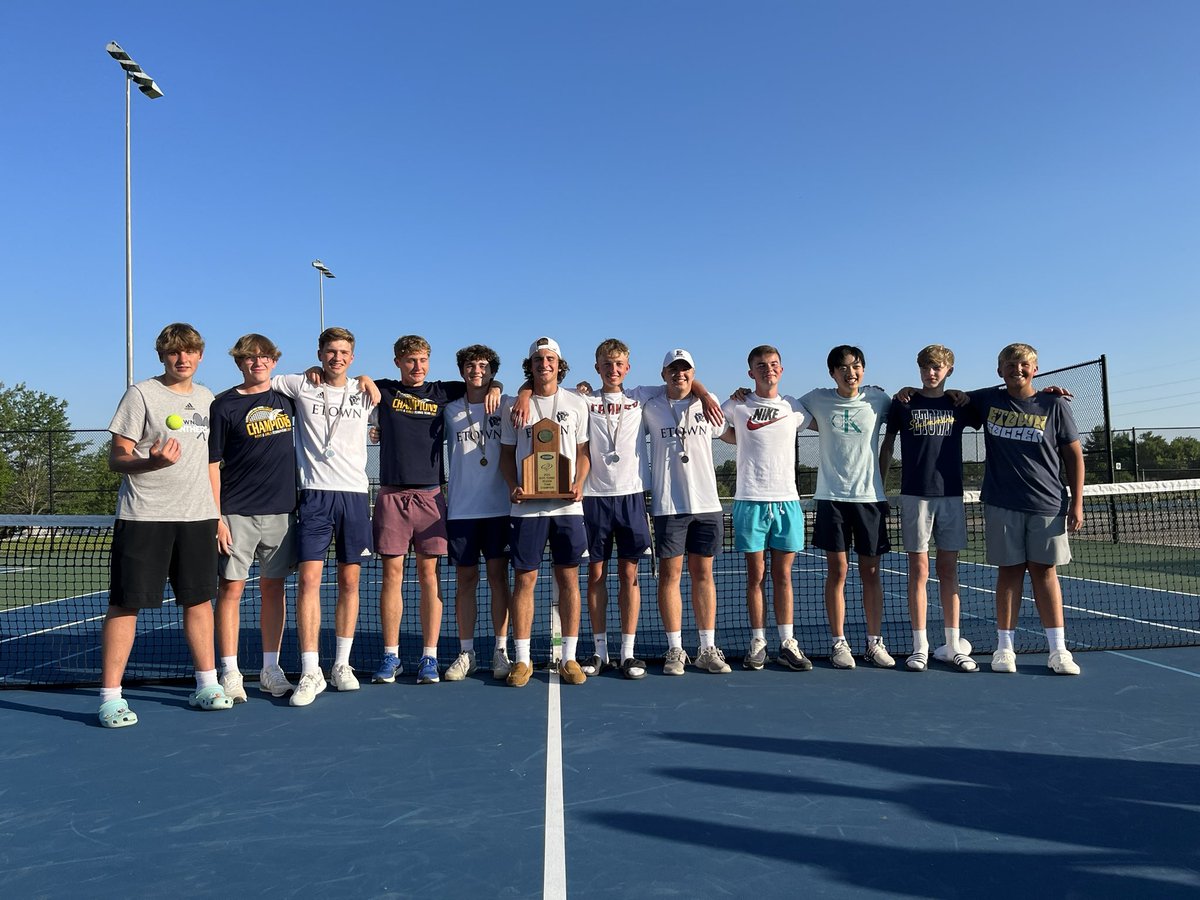 EHS Tennis (@ehstennis2) on Twitter photo 3 in a row!! Boys win the 5th Region team championship!! #backtobacktoback #3peat #GoBigE <a href="/EHSAthletics20/">EHS Panther Athletics</a> <a href="/TheNESports2/">@TheNESports</a> 3 in a row!! Boys win the 5th Region team championship!! #backtobacktoback #3peat #GoBigE <a href="/EHSAthletics20/">EHS Panther Athletics</a> <a href="/TheNESports2/">@TheNESports</a>