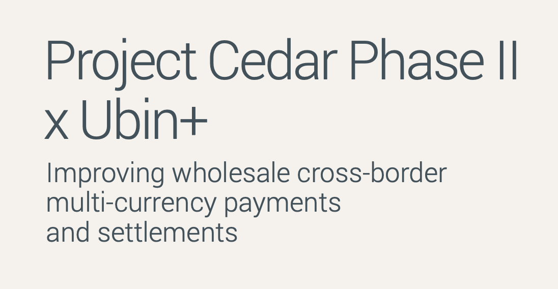 MatthewLINY's tweet photo. Project Cedar Phase II x Ubin+  May 18 2023 
NY FED and MAS    

Improving wholesale cross-border multi-currency payments and settlements

DLT could improve the efficiency and transparency of Cross-border payments 
#XRP #Crypto #blockchaain https://t.co/89RvIQwMBX