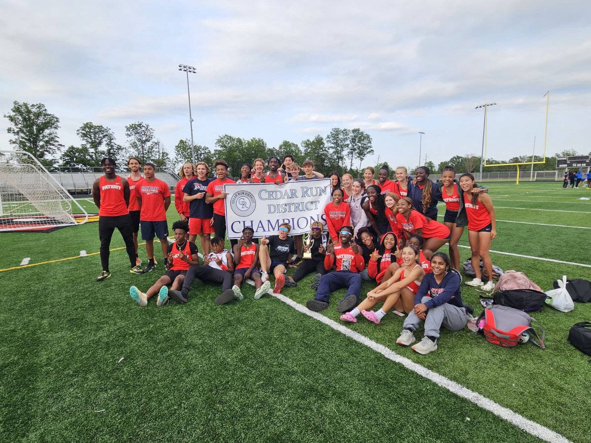 District Champs!⁦<a href="/PatriotXCTF/">PatriotPioneersXC/T&F</a>⁩ 
Congrats!