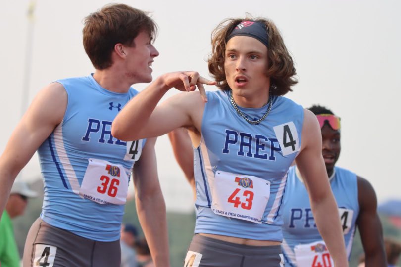 Creighton Prep scored in 10 of the 11 running events to capture their first title in six years.  They punctuated their title with a meet-ending 4x400 gold.