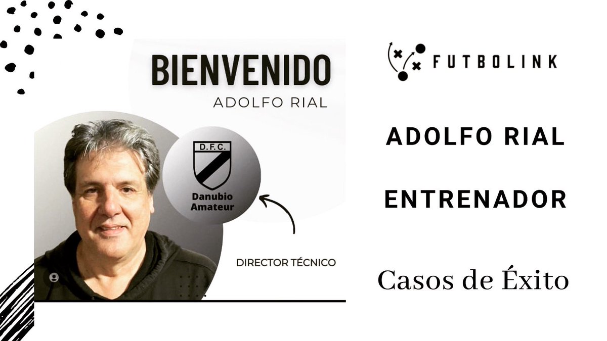 🔝 Nuevo Caso de Éxito ✔️

😊 Nueva alegría para nosotros, otro usuario de Futbolink logra puesto de trabajo.

<a href="/DanubiofcA/">Danubio Futbol Club Amateur</a>  estaba en búsqueda de un Entrenador 🏆

👨🏻‍💻 Adolfo Rial se postuló y es quien quedó con el trabajo.

Felicitaciones a ambos ⚽️ y gracias por confiar.